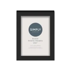 Simply Everyday 4 X 6" Block Frames 3pk - Black 5 Simply Everyday 4 X 6" Block Frames 3pk - Black -Home Furnishings Store 278309 3pk simply everyday block frames 4x6 black 2