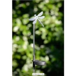 B&M Colour Changing Solar Stake Light - Dragonfly -Home Furnishings Store 286951 colour changing stake solar light dragonfly 5