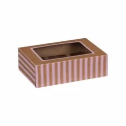 Betty Winters Cupcake Boxes 4pk -Home Furnishings Store 320783 4pk cupcake boxes holds 6 pink 2