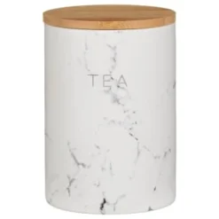B&M Marble Effect Kitchen Canisters 3pc -Home Furnishings Store 356820 storage canisters marble effect tea