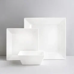 B&M Square Dinner Set 12pc