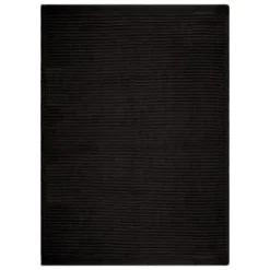 B&M Ribbed Tea Towels 4pk - Black -Home Furnishings Store 364862 4pk ribbed tea towels black 2