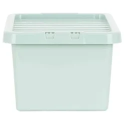 B&M Storage Box With Lid 11L - Sage -Home Furnishings Store 377036 11l storage box sage 2