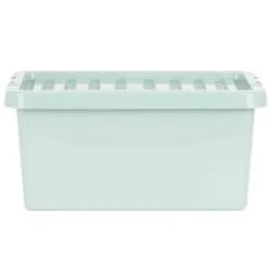 B&M Storage Box With Lid 11L - Sage -Home Furnishings Store 377036 11l storage box sage