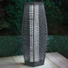 Sorrento Solar Powered Floor Lamp - Grey 69cm
