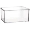 Clear Nestable Storage Tub - Medium