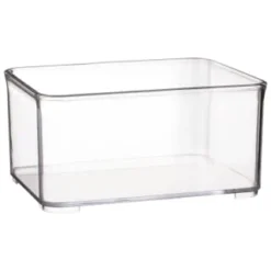 Clear Nestable Storage Tub - Medium