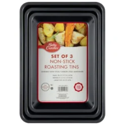 Betty Crocker Non-Stick Roasting Tins 3pc