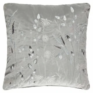 Grey Willow Embroidered Cushion With Pipe 1 Grey Willow Embroidered Cushion With Pipe