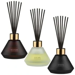 B&M Spa Reed Diffuser 100ml - Unwind -Home Furnishings Store 395418 395419 395423 100ml spa reed diffuser group 2