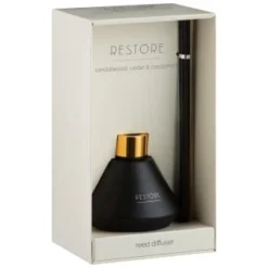 B&M Spa Reed Diffuser 100ml - Restore -Home Furnishings Store 395419 100ml spa reed diffuser resstore