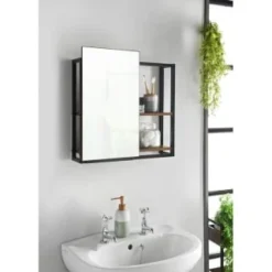 Tromso Bathroom Mirror Cabinet