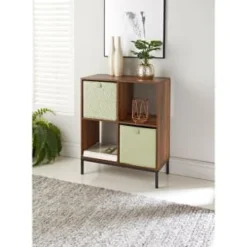 Lokken Printed Storage Cubes 2pk - Sage Diamond 9 Lokken Printed Storage Cubes 2pk - Sage Diamond -Home Furnishings Store 395843 2pk printed lokken storage cubes sage diamond