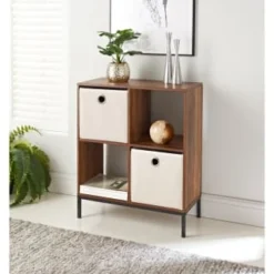 Lokken Teddy Storage Cubes 2pk - Cream -Home Furnishings Store 395965 2pk teddy lokken storage cubes cream