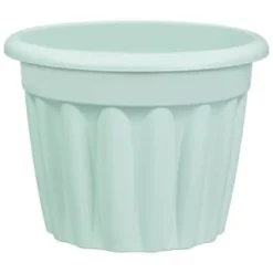 B&M Round Planter 40cm - Sage